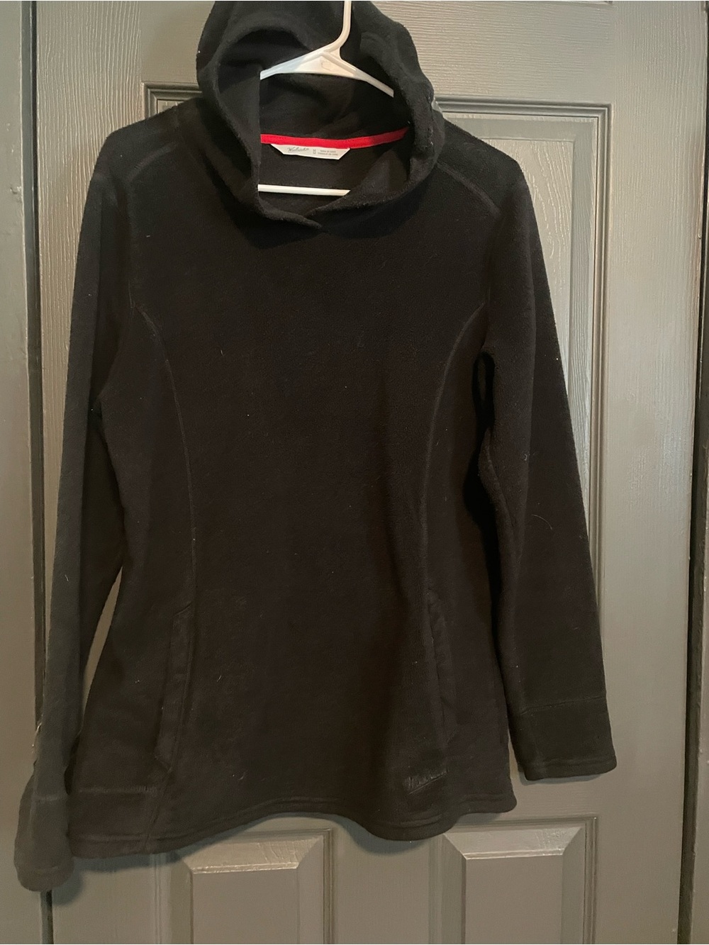 Woolrich Black Hoodie Pullover Sweater